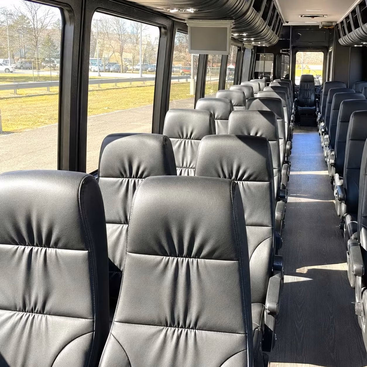 35 passenger minibus inside