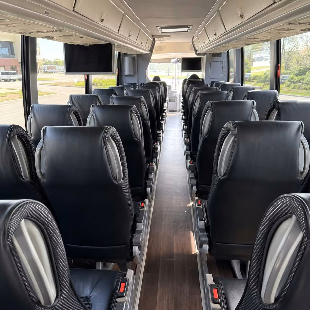 lakeland charter bus interior