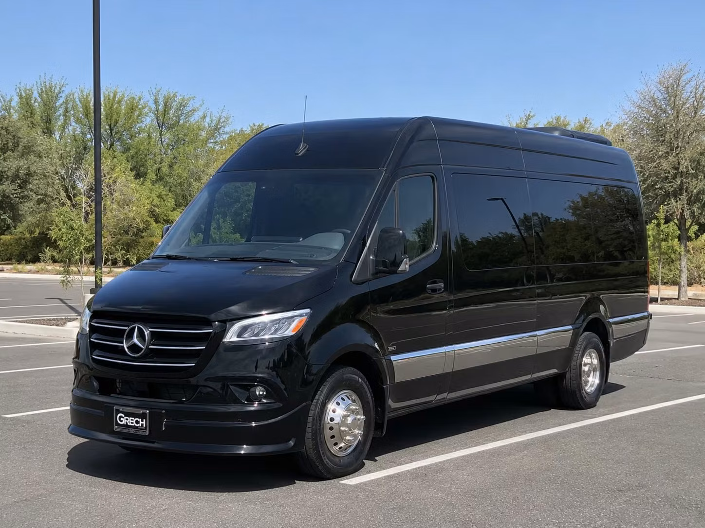 sprinter van with driver